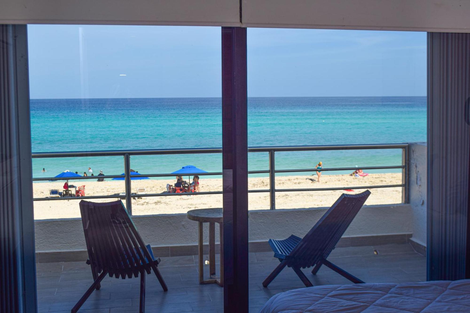 Ocean Front Villa Marlin, Best Location In Hotel Zone #109 Cancún Exterior foto